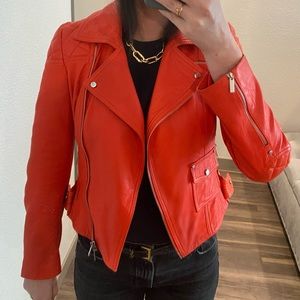 Karen Millen leather jacket